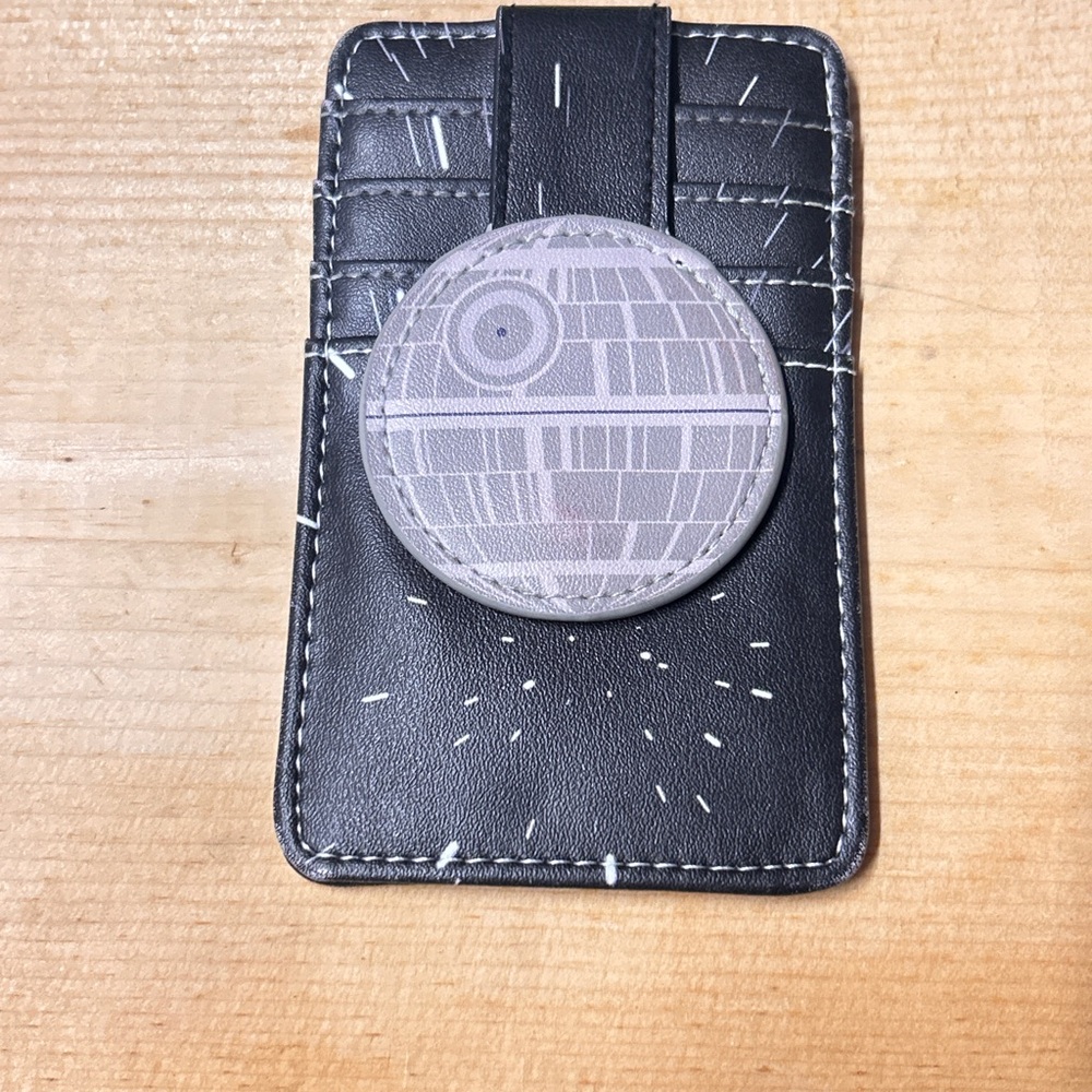 Star Wars Buckle Down Black and Gray Card Holster Wallet